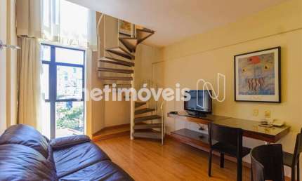 Flat com 1 quarto para alugar na Rua Professor Moraes, Savassi, Belo Horizonte