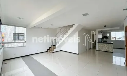 Cobertura com 3 quartos para alugar na Rua Rita de Pinho Tavares, Castelo, Belo Horizonte