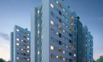 Apartamento à venda na Glória, Joinville-SC: 2 quartos, 2 salas, 1 vaga de garagem, 51,06m² de área. Venha conferir!