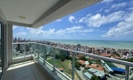 Altiplano | Luxuoso 3 Quartos com Varanda Gourmet e Vista Mar Definitiva
