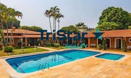 CH0034 - ÓTIMA OPORTUNIDADE DE VENDA E LOCAÇÃO DE CHÁCARA EM CONDOMINIO FECHADO - AT. 6.000m² - AC. 800m² - VALE DAS LARANJEIRAS SP