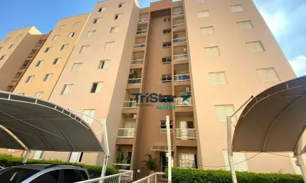Tristar realty - ap0208 - apartamento semi mobiliado próximo a unimax - au. 57m² - vila brizzola - indaiatuba - sp