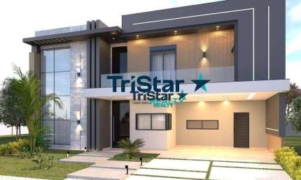 CA0329 - SOBRADO DIFERENCIADO A POUCOS DIAS DA ENTREGA - AT. 350m² - AC. 241m² - RESIDENCIAL MILANO INDAIATUBA SP-