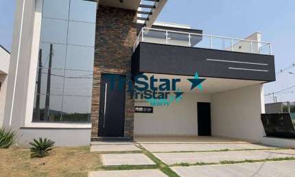 TRISTAR REALTY - CA0295 - CASA ASSOBRADADA EM CONDOMINIO FECHADO - AT. 322m² - AC. 225m² - RESIDENCIAL EVIDÊNCIAS INDAIATUBA SP