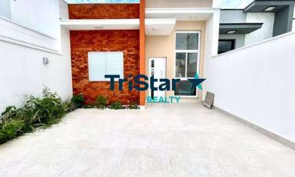 TRISTAR REALTY - CA0065 - CASA NOVA PRONTA PRA MORAR EM BAIRRO PRIVILEGIADO - AT. 86m² - AC. 57m² - JD. NOVA VENEZA - INDAIATUBA - SP