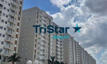 TRISTAR REALTY - AP0194 - APARTAMENTO MOBILIADO EM CONDOMÍNIO CLUBE - AU. 51m² - VILLA HELVETIA - INDAIATUBA - SP
