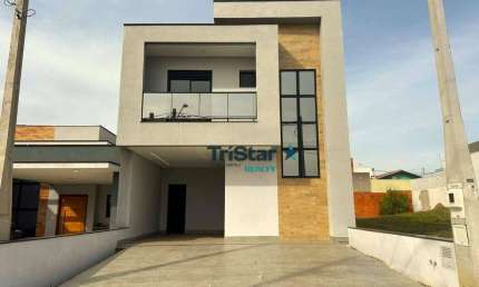 TRISTAR REALTY - CA0436 - SOBRADO COM PISCINA EM CONDOMINIO FECHADO - AT. 202m² - AC. 199m²  - JARDIM TOSCANA - INDAIATUBA - SP