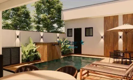 CA0520 - CASA TERREA COM 03 SUITES EM FASE DE ACABAMENTO EM CONDOMINIO FECHADO - AT. 300m² - AC. 190m² - RESIDENCIAL JARDIM LAGUNA EM INDAIATUBA SP -