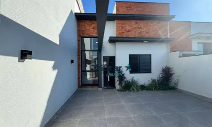 CA0528 - CASA NOVA MOBILIADA COM SPA E 03 DORMITORIOS EM BAIRRO NOVO - AT. 125m² - AC. 89m² - PARQUE RESIDENCIAL SABIÁS INDAIATUBA SP
