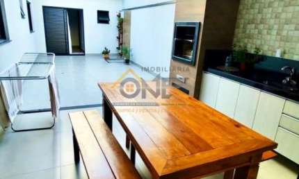Casa em condomínio fechado com 3 quartos à venda no Jardim Mantova, Indaiatuba  por R$ 1.210.000