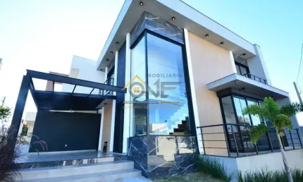 Casa em condomínio fechado com 3 quartos à venda no jardim montreal residence, indaiatuba  por r$ 1.098.000
