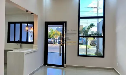 Casa em condomínio fechado com 3 quartos à venda no jardim park real, indaiatuba  por r$ 910.000