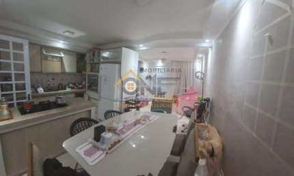 Casa em condomínio fechado com 2 quartos à venda no Jardim Interlagos, Hortolândia  por R$ 440.000