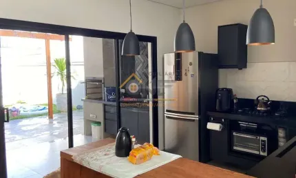 Casa em condomínio fechado com 3 quartos à venda no Residencial Milano, Indaiatuba  por R$ 1.170.000