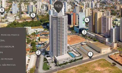 Apartamento com 3 quarto(s) no bairro jardim aclimacao em cuiabá - mt