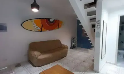Praia de Boracéia - Excelente Duplex 2 dormitórios com espaço gourmet