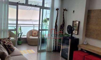 Apto no miolo Icaraí! 4 Qtos (2 suítes), 2 vagas  à venda, 152 m² por R$ 1.600.000 - Icaraí - Niterói .
