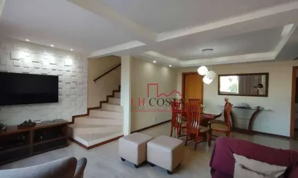 Linda Casa duplex com espaço gourmet, 3 Quartos sendo 1 suíte, 1 vaga de garagem coberta à venda, 188 m² por R$ 990.000 - Ponta D Areia - Niterói/RJ