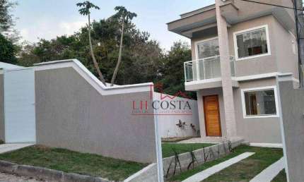 Casa duplex com 2 dormitórios sendo 2 suítes  à venda, 76 m² por R$ 350.000 - Maria Paula - São Gonçalo/RJ