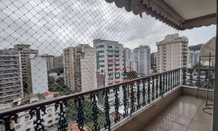 Excelente planta!! apartamento com 3 dormitórios sendo 1 suíte. 1 vaga de garagem  à venda, 140 m² por r$ 800.000 - icaraí - niterói/rj