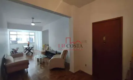 Apartamento na quadra da Praia com 3 dormitórios e 1 vaga de garagem à venda, 120 m² por R$ 640.000 - Icaraí - Niterói/RJ