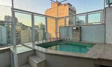 Cobertura em Icaraí com 3 dormitórios sendo 2 suítes  à venda, 240 m² por R$ 1.450.000 - Icaraí - Niterói/RJ