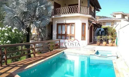 Linda Casa em Condomínio de Alto Padrão!!! composta por  4 dormitórios à venda, 258 m² por R$ 2.300.000,00- Charitas - Niterói - ESTUDA PERMUTA.