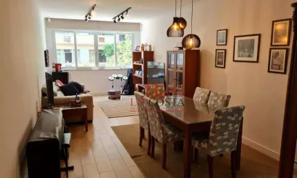 1ª quadra da praia, junto e ao lado da rua ator paulo gustavo - apto com 3 quartos sendo 1suíte à venda, 140 m² por r$ 1.395.000 - icaraí - niterói/rj