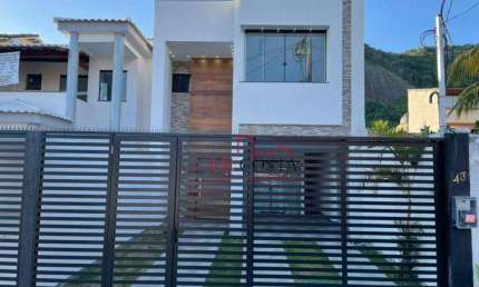 Excelente casa duplex em fino acabamento, com 4 quartos sendo 1 suíte à venda, 194 m² por R$ 997.000 - Piratininga - Niterói/RJ