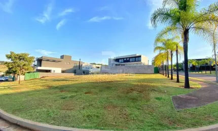 Terreno em condomínio fechado à venda na Avenida Américo de Souza Meirelles, Residencial e Empresarial Alphaville, Ribeirão Preto