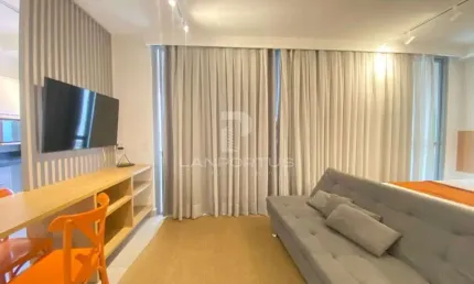 Apartamento 51m2 1 quarto para locacao mobiliado no edificio fiusa one , ribeirao preto/sp