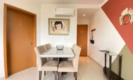 Apartamento mobiliado 80m2 2 quartos no nova alianca para locacao, ribeirao preto/sp