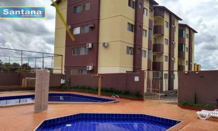 Apartamento com 2 dormitórios à venda, 42 m² por R$ 128.000 - Residencial Porto Belo - Caldas Novas/GO