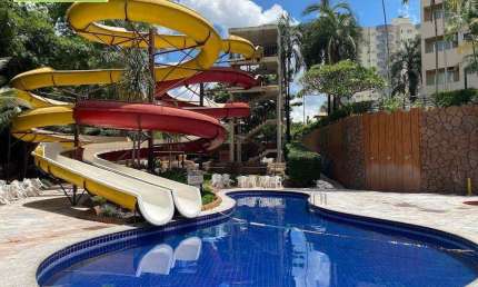 Apartamento com 1 dormitório à venda, 24 m² por R$ 75.000 - Golden grande Hotel - Caldas Novas/GO