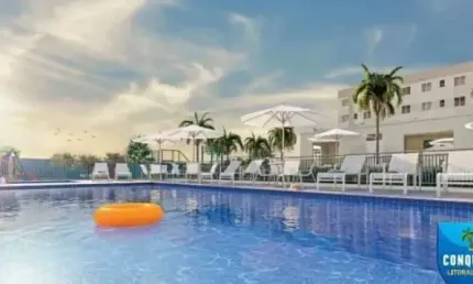 Apartamento novo, térreo. Primeira locação piscina! Taxas inclusas