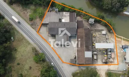 Barracão / galpão / depósito à venda no testo alto, pomerode , 2280 m2 por r$ 6.800.000