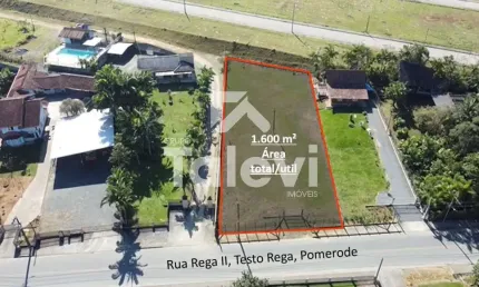 Terreno à venda no Testo Rega, Pomerode  por R$ 540.000