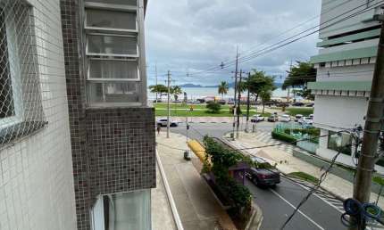 Apto de 1 dor. Locação R$ 2700,00 com Vista Mar Ponta da Praia em Santos SP