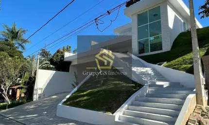 Casa com 4 dormitórios à venda, 519 m² por R$ 4.400.000,00 - Condomínio Marambaia - Vinhedo/SP