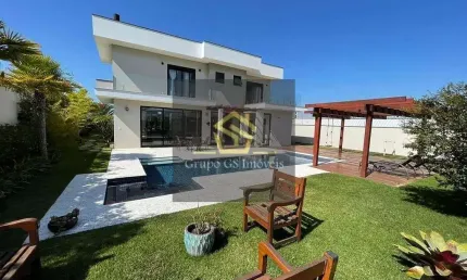 Casa com 4 dormitórios à venda, 406 m² por R$ 3.890.000,00 - Condomínio Campo de Toscana - Vinhedo/
