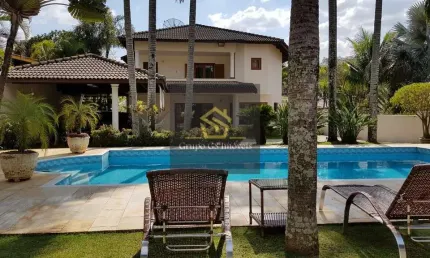 Casa com 6 dormitórios para alugar, 507 m² por R$ 21.434,58/mês - Condomínio Vista Alegre - Sede -