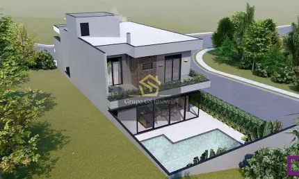 Casa com 3 dormitórios à venda, 280 m² por R$ 1.895.000,00 - Condomínio Residencial Flor da Serra