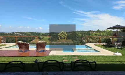 Casa com 4 dormitórios à venda, 840 m² por R$ 4.200.000,00 - Condomínio Campo de Toscana - Vinhedo/