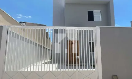 Excelente sobrado à venda, 3 dormitórios, 1 suíte, 2 vagas, sala dois ambientes - residencial santa