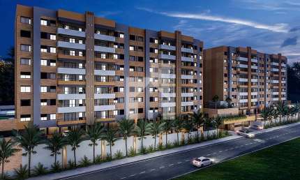 Apartamento com 3 dormitórios (1 suíte) à venda, 112m² - Residencial Odeon - Parque Portal do Paraí
