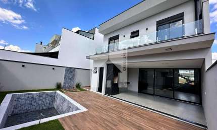 Casa à venda com 3 suites, closet, piscina, 4 vahas - 200m² - Reserva Ermida, Jundiaí, SP