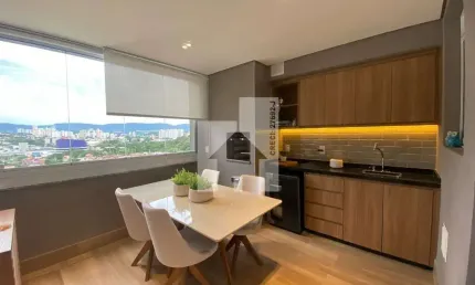 Belíssimo Apartamento Mobiliado à venda 3 Dormitórios sendo 1 Suíte, Residencial Torres da Ozanan H