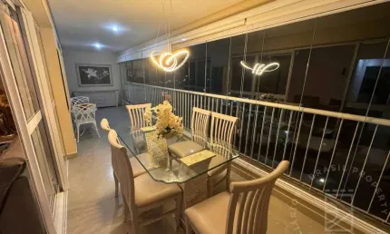 Apartamento de 156m², 4 quartos sendo 3 suítes, Jd. das Industrias - SJC.