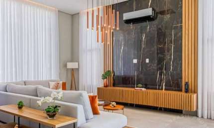 Sobrado em Condomínio Fechado, Mobiliado, 323m² - Urbanova.