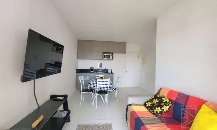 Apartamento à Venda com 1 quarto, 33m², Mobiliado, próximo ao Center Vale